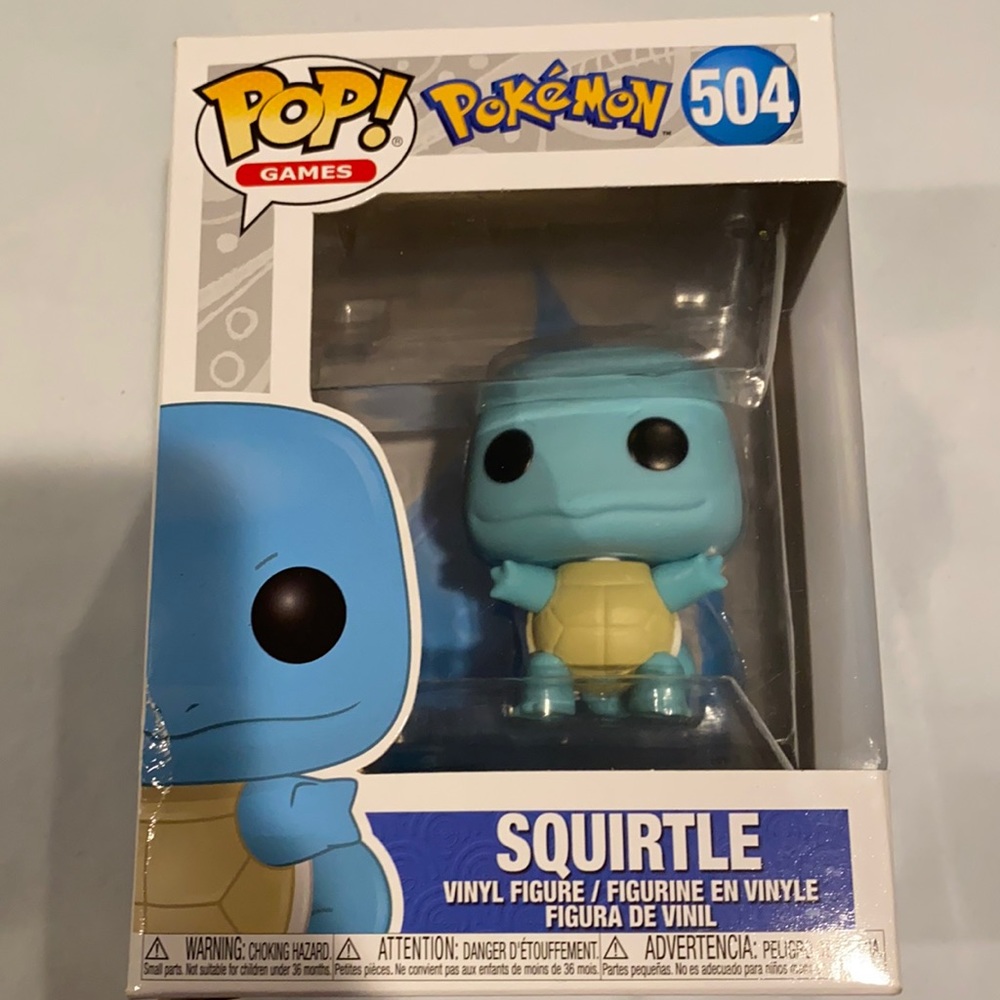 Squirtle Pokémon Funko Pop